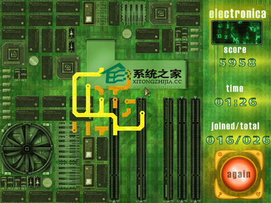 电路连接 V0.82 英文绿色免费版