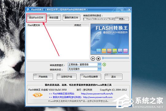 flash转换王转成mp4格式