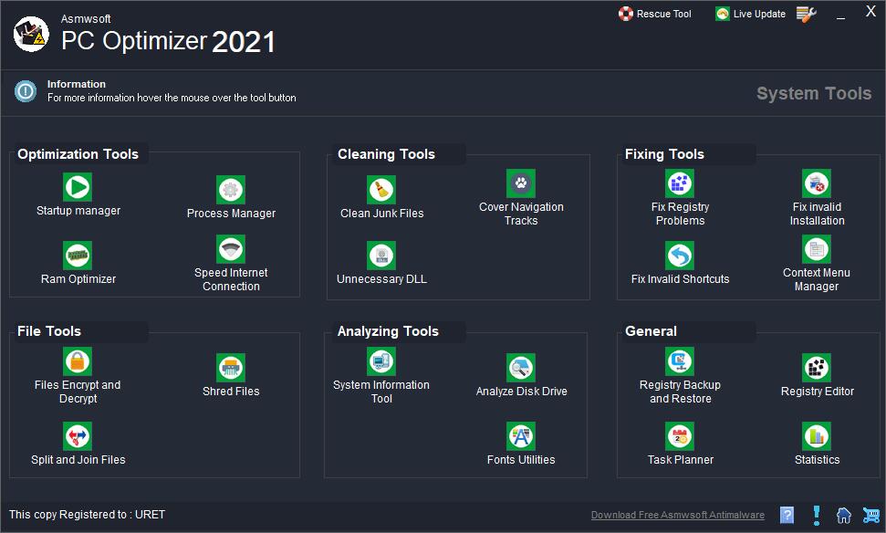 Asmwsoft  PC  Optimizer  2021