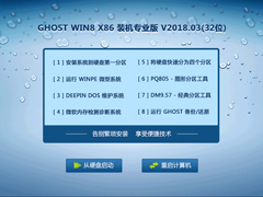 GHOST WIN8 X86 װרҵ V2018.03(32λ)