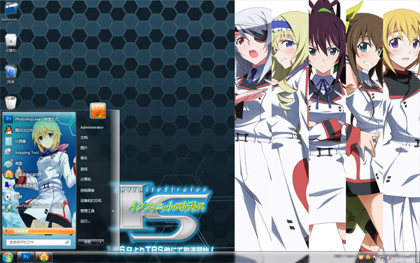 Infinite Stratos win7