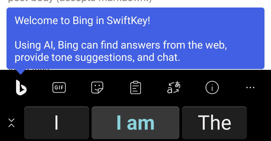 ΢SwiftKey 뷨Ӧ󣬹ر֧̳