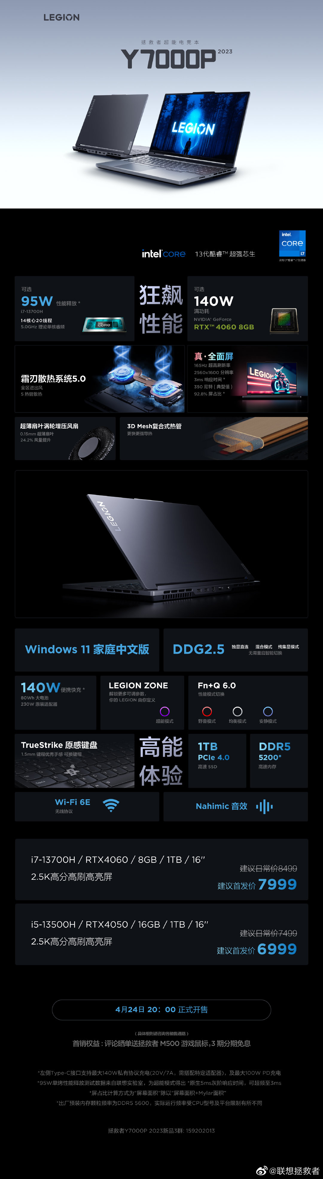  Y7000P 2023 ʼǱԽۣ汾ѡ