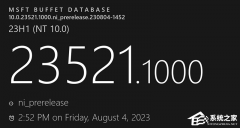 ΢Win11 Build 23521(ni_release)DevԤ淢һ