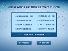 GHOST WIN8.1 X86 װרҵ V2020.01 (32λ)